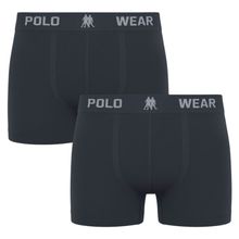 Kit 2 Cuecas Boxer Polo Wear Masculina