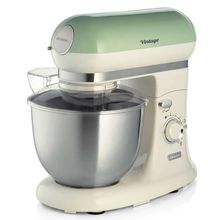 Batedeira planetária Ariete 1588 Vintage verde 7 velocidades tigela inox 1200w 220 volts