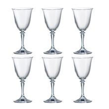 Conj. C/ 6 Taças P/ Vinho Branco Branta 250ml Bohemia Crystalite