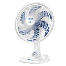 Ventilador de Mesa 40cm Super Power Mondial Branco e Azul 140W VSP-40-W