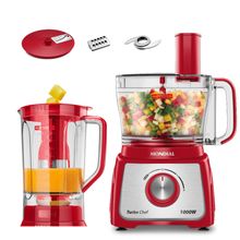 Multiprocessador Turbo Chef 5 em 1 Mondial Vermelho 1000W MPN-01-R