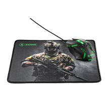 Kit Gamer 2 em 1 Mouse e Mousepad Xzone - GTC-03