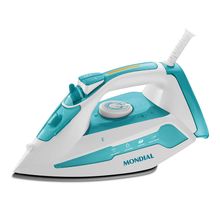 Ferro a Vapor Turbo Steam Mondial Azul Claro 1200W F-45