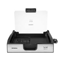 Chapa Due Grill Premium Mondial Preto e Inox 1270W G-10