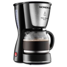 Cafeteira Elétrica Dolce Arome Mondial Preto e Inox 550W C-30 18X