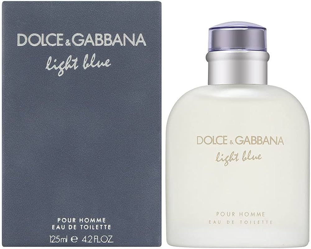 Dolce & Gabbana  Light Blue Pour Homme Eau De Toilette - Perfume Masculino 125ml