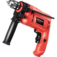 Furadeira de Impacto Mondial Preto e Vermelho 600W FFI-07