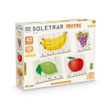 Quebra Cabeça Soletrar - Frutas