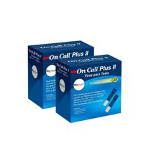 50 Tiras de Glicose Individuais On Call Plus II