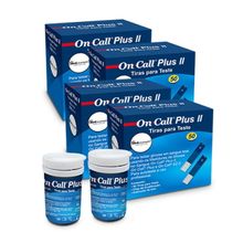 200 Tiras de Glicose On Call Plus II