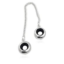 Trava de Segurança Silicone Prata 925