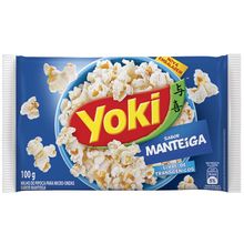 Pipoca Microondas Yoki Manteiga 100g