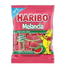 Bala de Gelatina Haribo Sabor Melancia 80g