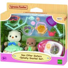 Sylvanian Families - Irmas Lontras Marinhas EPOCH MAGIA