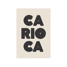 Placa Decorativa MDF Carioca 20x29cm