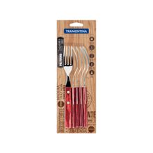 Jogo de Garfos Tramontina Inox Polywood