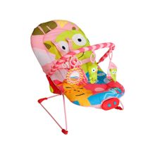 Cadeirinha de Descanso MultiKids Baby Reclinável Vibratória Gato 0 a 15kg