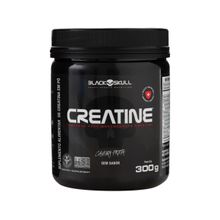 Creatina Mono-hidratada Black Skull em Pó 300g sem Sabor