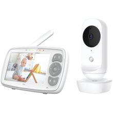 Babá Eletrônica Motorola EASE34 Tela 4,3” Canções de Ninar e Sons da natureza