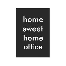 Placa Decorativa MDF Home Sweet 20x29cm
