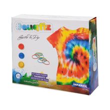 Kit Tie Dye com Camiseta Infantil euquefiz