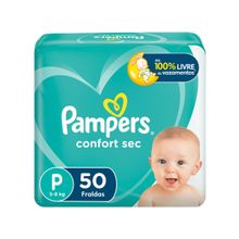 Fralda Pampers Confort Sec Tam. P