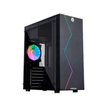 Gabinete Gamer Hayom GB1705 RGB ATX Preto