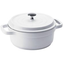 Caçarola Hercules Antiaderente de Alumínio 21,3cm 2,4L Branca PA9000-20C