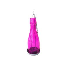 Lanterna Decorativa Vidro 8x23cm Inova Metal Joy