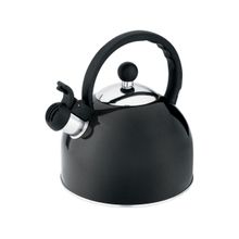 Chaleira Hércules Inox com Apito Preta 1,75L CH25-PS