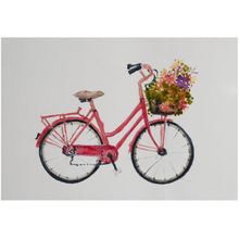 Placa Decorativa MDF Bicicleta 20x29cm