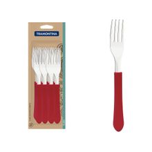 Jogo de Garfos de Mesa Tramontina Inox Leme 3 Peças