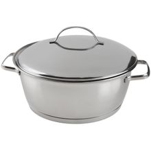 Caçarola Inox com Fundo Triplo 4,2L 24cm Tramontina Allegra 62653240