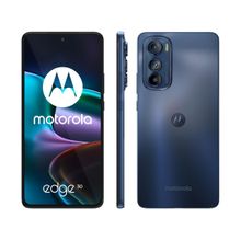 Smartphone Motorola Edge 30 256GB Azul 5G Octa-Core 8GB RAM 6,5” Câm. Tripla + Selfie 32MP