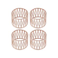 Argola para Guardanapo Hauskraft Gama Rosé Gold