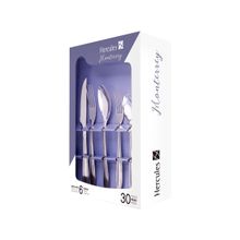 Faqueiro Hércules Inox 30 Peças Monterrey