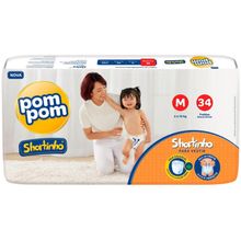 Fralda Shortinho Pom Pom Tam. M 6 a 10kg