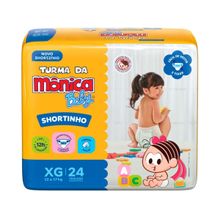 Fralda Shortinho Turma da Monica Baby Tam. XG