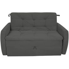 Sofá-cama Casal 2 Lugares Reclinável Veludo Matrix Meg