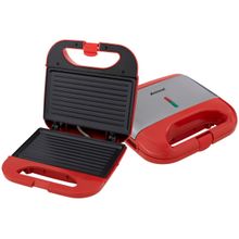 Sanduicheira Grill Amvox Vermelho 750W Lar