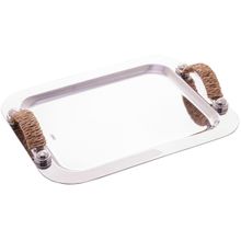 Bandeja Inox para Servir Retangular Wolff Manhattan