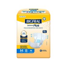 Fralda Geriátrica Bigfral Derma Plus M