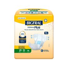 Fralda Geriátrica Bigfral Derma Plus P