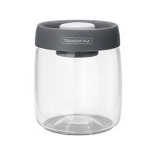 Pote de Vidro Hermético Tramontina com Tampa Redondo 800ml Purezza