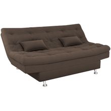 Sofá-cama 3 Lugares Casal Reclinável Veludo Matrix Salomé