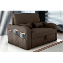 Sofá-cama 2 Lugares Casal Veludo Matrix Lady Dai