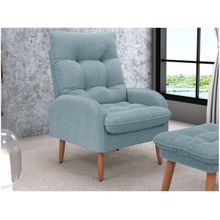 Poltrona Decorativa Moderno Matrix Nantes