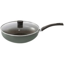Frigideira Antiaderente Multiflon Wok de Alumínio Ekó Verde 28cm