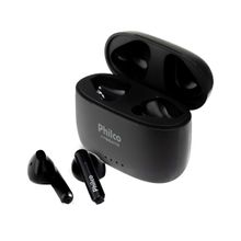 Fone de Ouvido Bluetooth Esportivo Air Beats Intra-auricular com Microfone Preto
