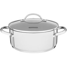Caçarola Tramontina Inox Fundo Triplo 24cm 4,8L Una